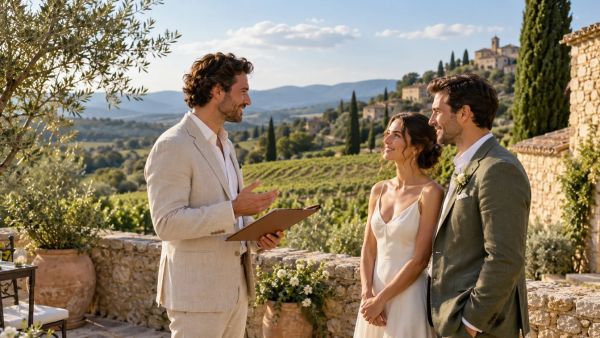 Top tips for finding the perfect wedding celebrant in France